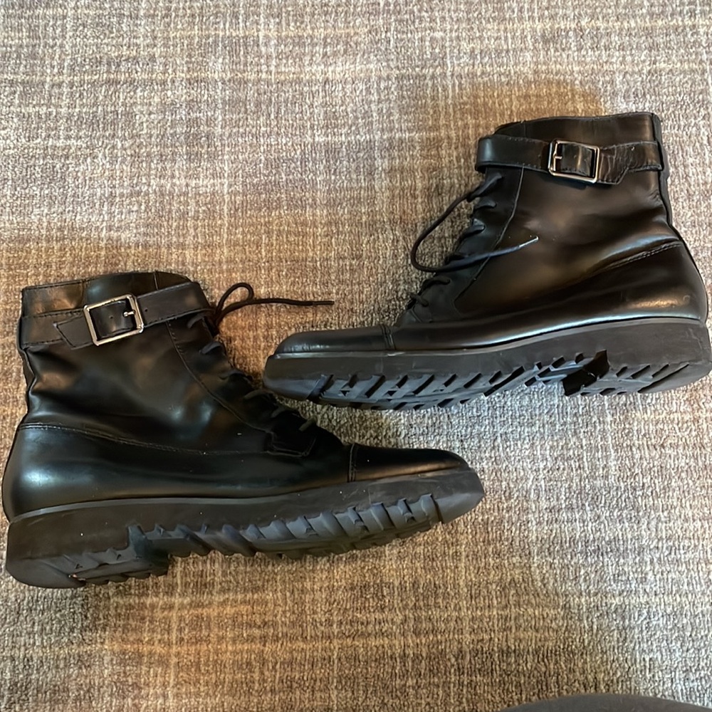Franco Sarto Carlson Combat Boots - Picture 3 of 12